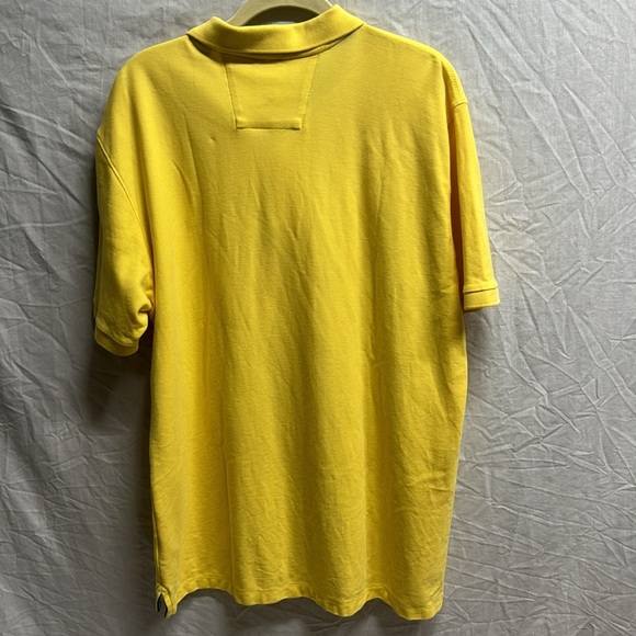 Nautica | Yellow True Deck Shirt Loose Knit Polo | Size XL - Picture 5 of 6
